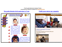 Tablet Screenshot of antoinevachon.com